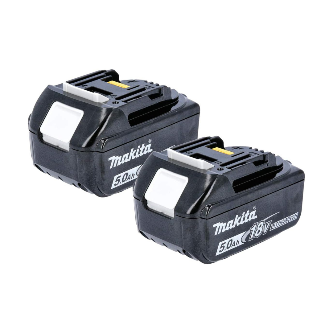 Makita 18V 5.0Ah Lithium-Ion Battery Twin Pack – LXT Compatible (2 Pack)