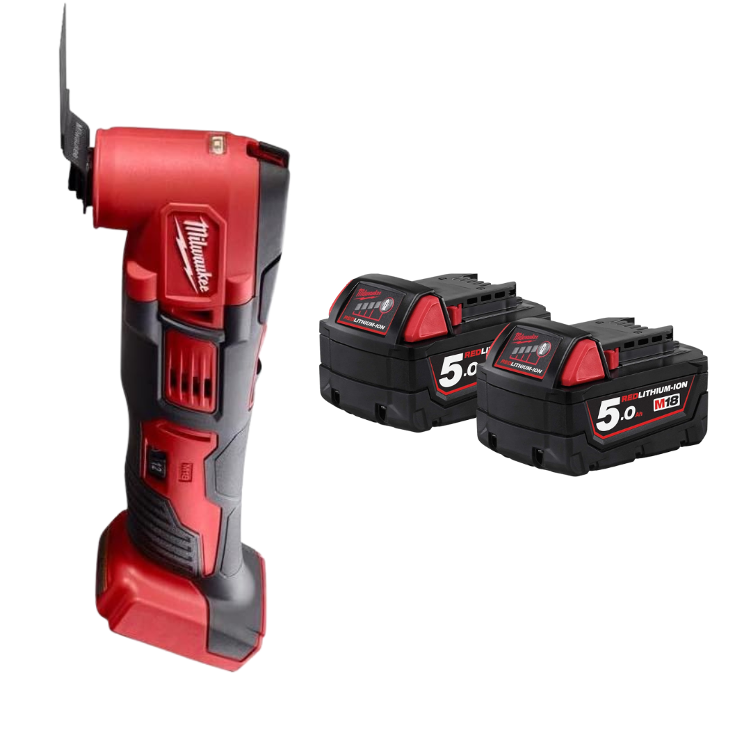 Milwaukee 18V Cordless Multi-Tool Kit with 2 x 5.0Ah Li-Ion Batteries