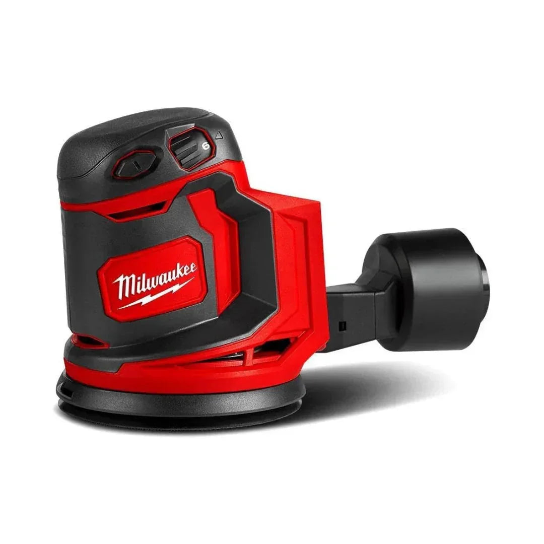 Milwaukee M18 BOS125-0 Orbital Sander Kit with 2 x 5.0Ah Li-Ion Batteries