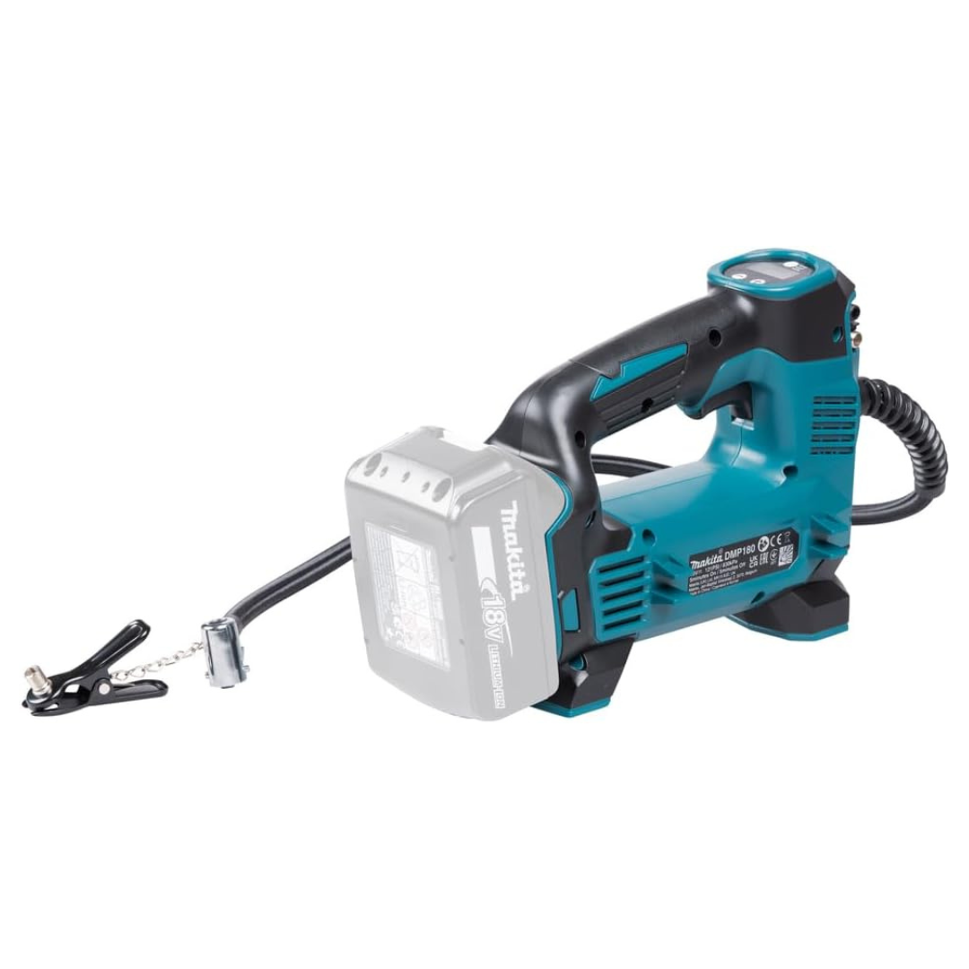 Makita 18V LXT Cordless Inflator Kit with 2 x 5.0Ah Li-Ion Batteries