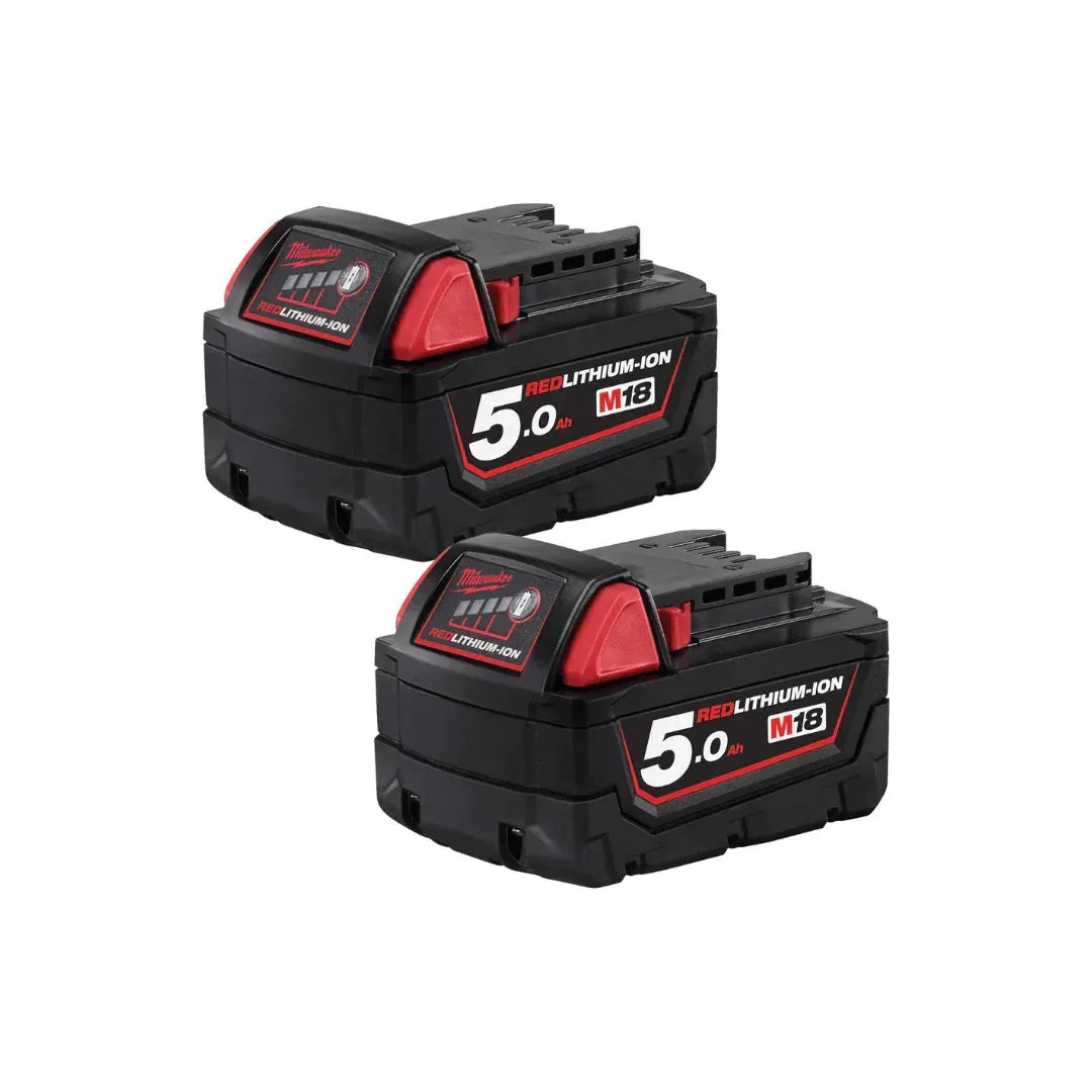 Milwaukee 18V Cordless Impact Driver Kit with 2 x 5.0Ah Li-Ion Batteries
