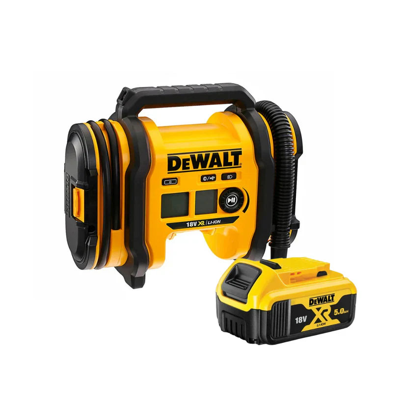 DeWalt 18V XR Cordless Air Compressor DCC018N with 5.0Ah Li-Ion Battery